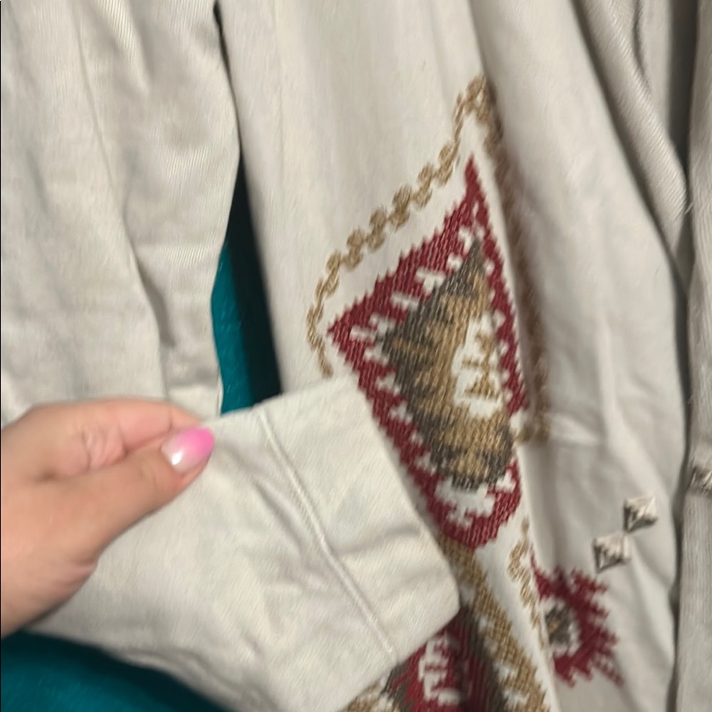 Johnny Was ✌️ Cream Cardigan - Picture 3 of 8